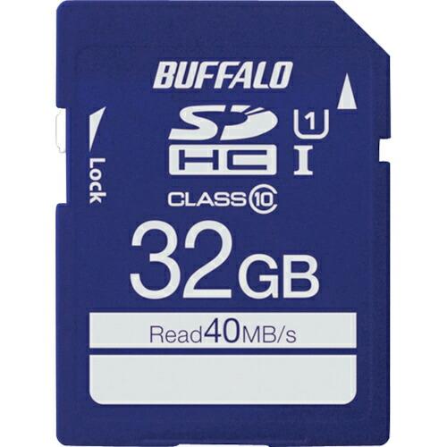 BAFFALO UHS-I Class1 SDHCカード 32GB ( RSDC-032GU1S )