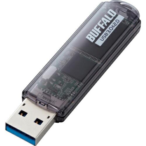 BAFFALO USB3.0対応 USBメモリー スタンダードモデル 32GB ブラック ( RUF...