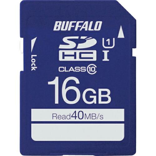BAFFALO UHS-I Class1 SDHCカード 16GB ( RSDC-016GU1S )...