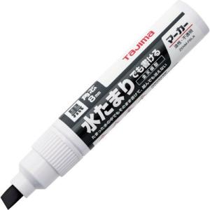 【SALE価格】タジマ 全天候マーカー黒<太字・角芯> ( ZENM-FBLA )｜orangetool