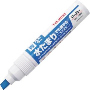 【SALE価格】タジマ 全天候マーカー青<太字・角芯> ( ZENM-FBLU )｜orangetool