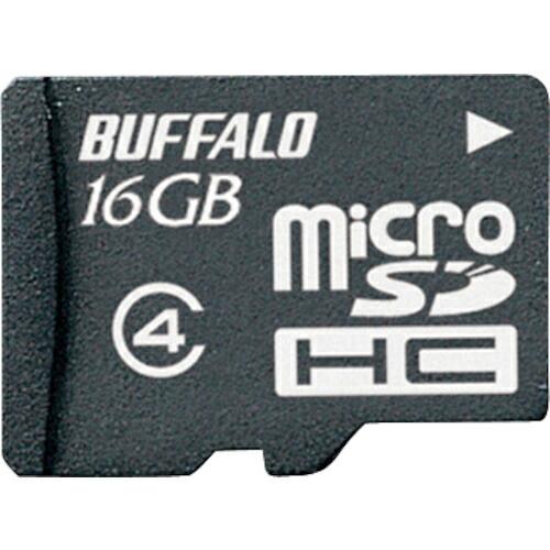 BAFFALO 防水仕様 Class4対応 microSDHCカード 16GB ( RMSD-BS1...