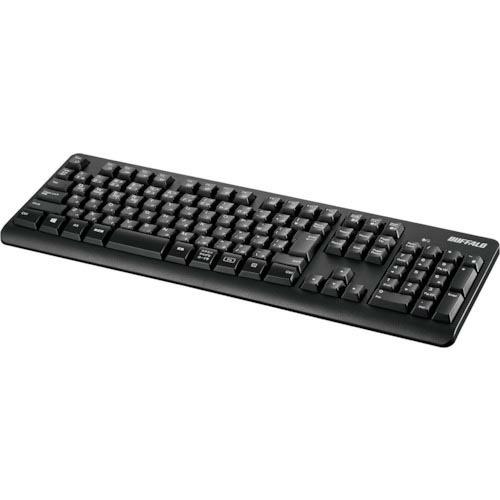 BAFFALO Bluetoothキーボード スタンダード フル ブラック ( BSKBB100BK...