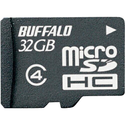 BAFFALO 防水仕様 Class4対応 microSDHCカード 32GB ( RMSD-BS3...