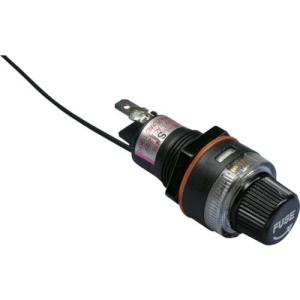 サカズメ 筒型ヒューズホルダー 通電時緑ネオン点灯 溶断時赤ネオン点灯 ( FHB-LSN ) (株)坂詰製作所｜orangetool
