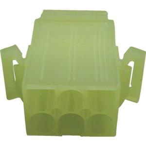 ｍｏｌｅｘ　３１９１プラグ　ハウジング　極数１　パネル取付用耳付（３９０３６０１０） (3191-01P)