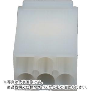 ｍｏｌｅｘ　３１９１プラグ　ハウジング　極数１　パネル取付用耳無（３９０３６０１２） (3191-01P1)