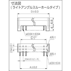 航空電子 配線用コネクタ ピンヘッダ“PS-L...の詳細画像1