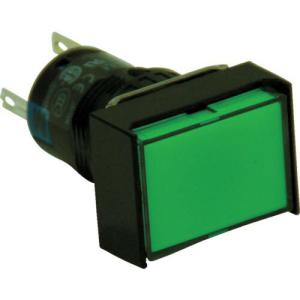 IDEC φ16長角形照光押しボタンスイッチ ( AL6H-M14G ) IDEC(株)｜orangetool