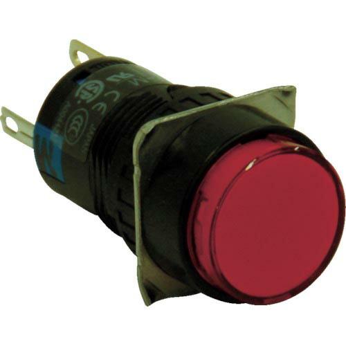 IDEC φ16丸形照光押しボタンスイッチ ( AL6M-M14R ) IDEC(株)