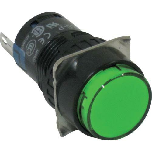 IDEC φ16丸形表示灯 ( AL6M-P4G ) IDEC(株)