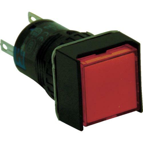 IDEC φ16正角形照光押しボタンスイッチ ( AL6Q-M14A ) IDEC(株)