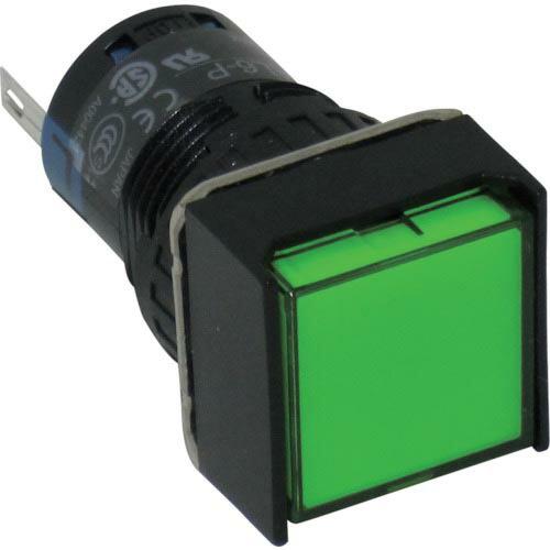 IDEC φ16正角形表示灯 ( AL6Q-P4G ) IDEC(株)