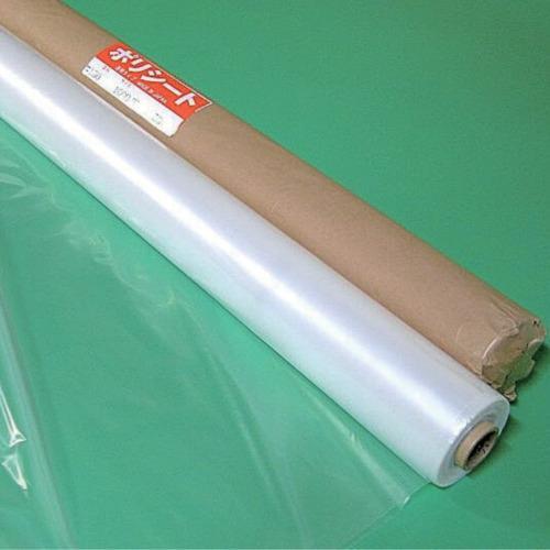 ワニ印 ポリシート 透明 ♯150×1000W(2000)×50M ( 4041 ) 日大工業(株)