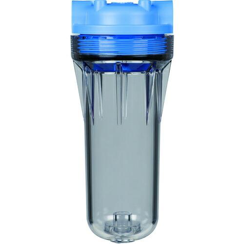 日本フイルター フィルターハウジング 「」 透明 250mm1本用 Oリング:EPDM ( NFH-...