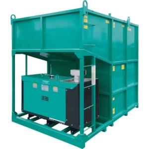 スーパー工業 ディーゼルエンジン式大型散水機 防音タイプ 6m2(平方メートル)タンク一体型モデル ( SEL-300SST-4 ) スーパー工業(株) (メーカー取寄)｜orangetool
