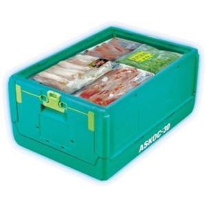 ヒシ ASKOC-30本体・蓋セット 緑 ( ASKOC-30-SET  GN ) 三菱ケミカルインフラテック(株)物流資材部｜orangetool