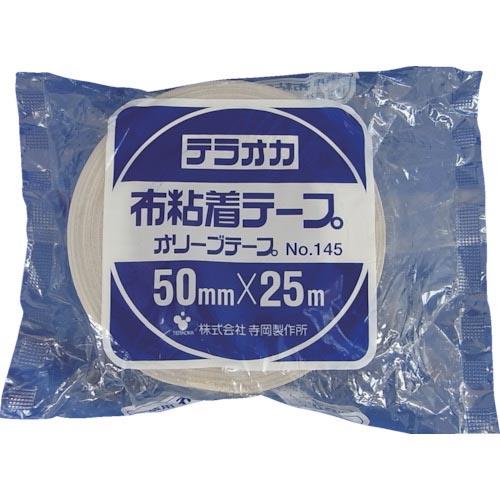 TERAOKA カラーオリーブテープ NO.145 シルバー 50mm×25M ( 145 SV-5...