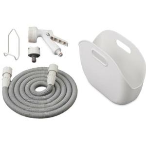 【SALE価格】IRIS 297509 伸縮ホースポータブルセット ホワイト ( SHP-7-W ) アイリスオーヤマ(株)｜orangetool