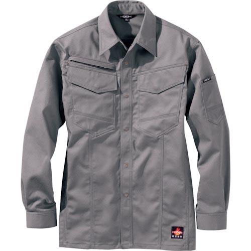 HOOH 難燃シャツ 4L グレー  ( 4207-4L-7 )