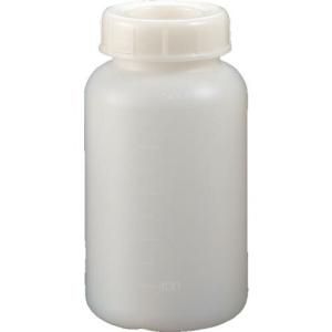 サンプラ 帯電防止PEボトル広口 500ml ( 25006 ) (株)サンプラテック｜orangetool