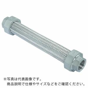 ゼンシン フレキシブルメタルホース(非溶接・ユニオン型・ステンレスタイプ) 呼び径40A(1 1/2インチ) ( Z-10000NW-40-300 ) ゼンシン(株)｜orangetool
