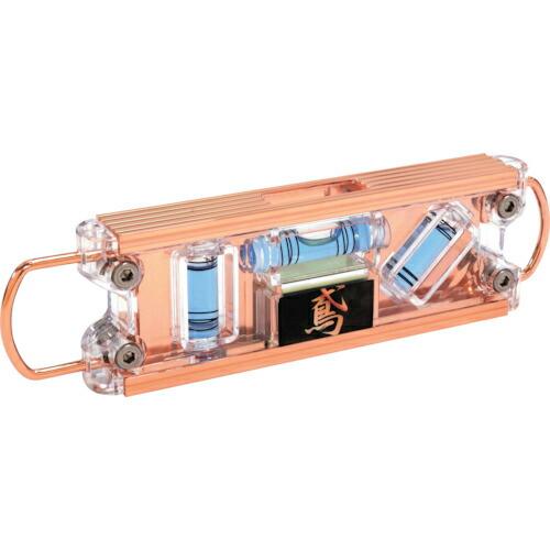 SK 水平器 鳶レベルPRO ピンクゴールド ( ED-TBPPGBL ) 新潟精機(株)