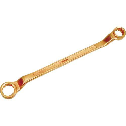 HAMACO 防爆工具 両口メガネレンチ(60度) 二面幅寸法(mm):8×10 ( CBMM-08...