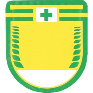 つくし 役職表示ワッペン 緑十字 文字無し 安全ピン付き ( 887-B ) (株)つくし工房｜orangetool