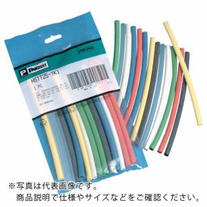 PANDUIT 熱収縮チューブ カラーコンビネーションパック 1S(袋)=8本入 ( HSTT75-YK1 )｜orangetool