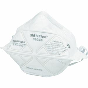 3M Vフレックス[[TM上]] 折りたたみ式防護マスク  スモール 50枚/1箱 ( 9105S N95 ) スリーエム ジャパン(株)安全衛生製品事業部｜orangetool