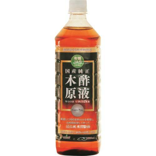 トヨチュー 有機JAS 木酢原液 1000ml  ( 431040 ) (15本セット)