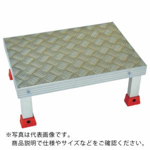 TRUSCO 連結式アルミステップ 500X350XH150 ( AS-5315 )｜orangetool