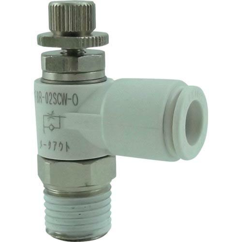 チヨダ ファイブスピードコントローラα 白 メーターアウト8mm・R1/4 ( F8R-02SCW-...