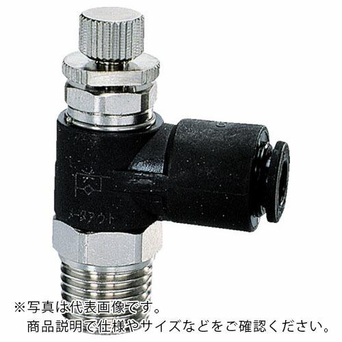 チヨダ ファイブSUSスピードコントローラα メーターアウト6mm・R1/8 ( FS6R-01SC...