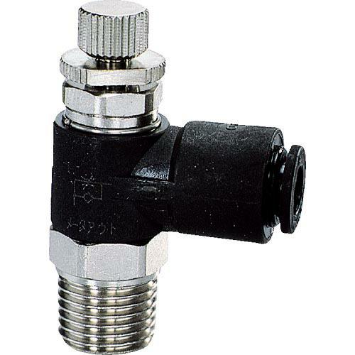 チヨダ ファイブSUSスピードコントローラα メーターアウト6mm・R1/4 ( FS6R-02SC...