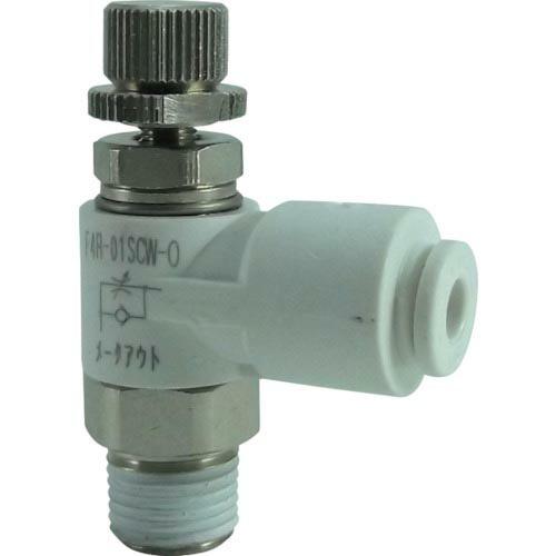 チヨダ ファイブスピードコントローラα 白 メーターアウト4mm・R1/8 ( F4R-01SCW-...