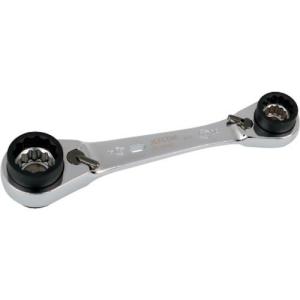 JEFCOM デンサン DR-0819S マルチ8ソケットレンチ（ショートタイプ