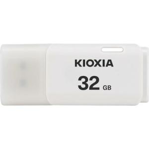 キオクシア USBメモリ32GB USB2.0 キャップ式 ホワイト U202 日本製 KUC-2A032GW  ( 1001307KUC-2A032GW )｜orangetool
