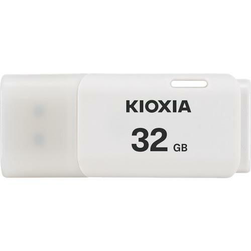KIOXIA USBメモリ32GB USB2.0 キャップ式 ホワイト U202 日本製 KUC-2...