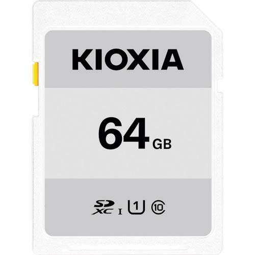 【SALE価格】KIOXIA ベーシックSDメモリカード 64GB KSDB-A064G ( 100...