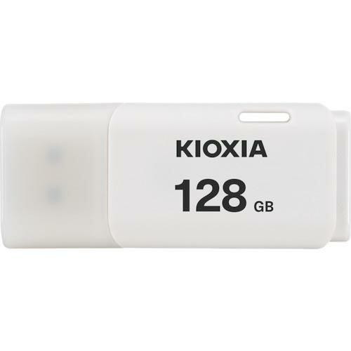 KIOXIA USBメモリ128GB USB2.0 キャップ式 ホワイト U202 日本製 KUC-...