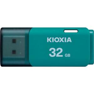 KIOXIA USBメモリ32GB USB2.0 キャップ式 ライトブルー U202 日本製 KUC-2A032GL ( 1001308KUC-2A032GL ) キオクシア(株) (メーカー取寄)｜orangetool