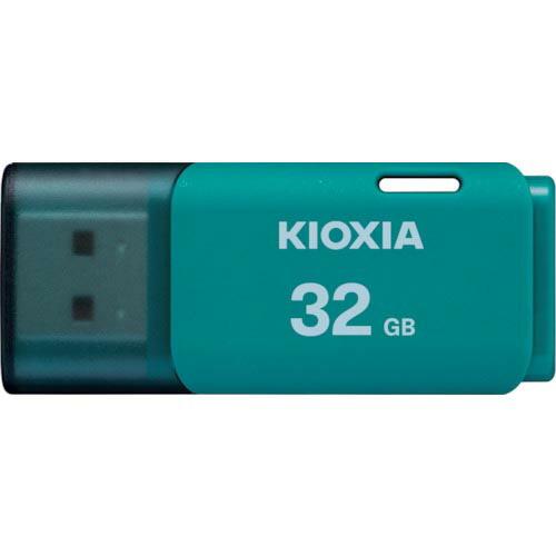 KIOXIA USBメモリ32GB USB2.0 キャップ式 ライトブルー U202 日本製 KUC...