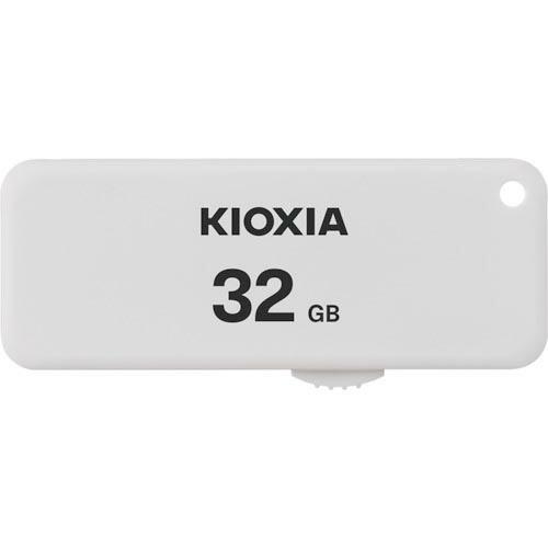 KIOXIA USBメモリ32GB USB2.0 キャップレス スライド式 U203 日本製 KUS...