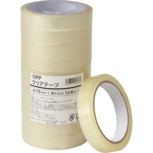IRL OPPクリアテープ 18mm×50m 10巻セット  ( IRL-CT05 ) (20組セッ...