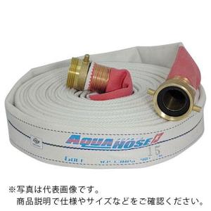 IWA 散水/消防用 1.3MPa ホース ゴルフ (内面ゴム引き)黄銅製ANSI式金具付(銅線巻) ( 01GLF4030AN-S ) (株)岩崎製作所 (メーカー取寄)｜orangetool
