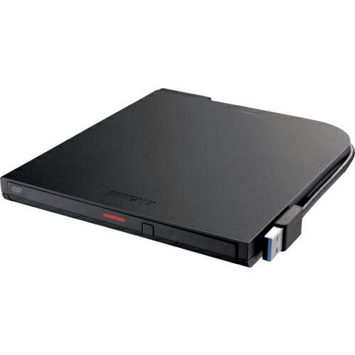 BAFFALO USB3.2(Gen1)対応ポータブルDVD-ROMドライブ 読込専用モデル ( D...