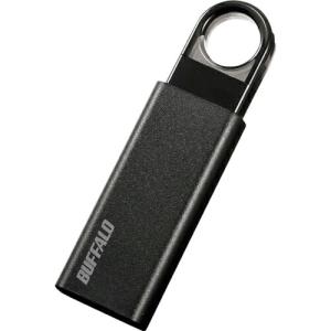 BAFFALO オートリターン機構搭載 ノックスライド USB3.1(Gen1)/USB3.0対応 USBメモリー 32GB ブラック ( RUF3-KS32GA-BK ) (株)バッファロー｜orangetool
