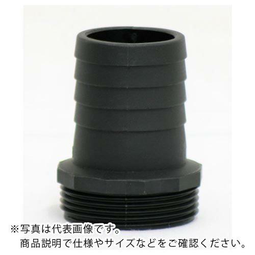 IWA 樹脂(PA)製 PFネジ式カップリング ブラックカップ オス ( 41B050P ) (株)...